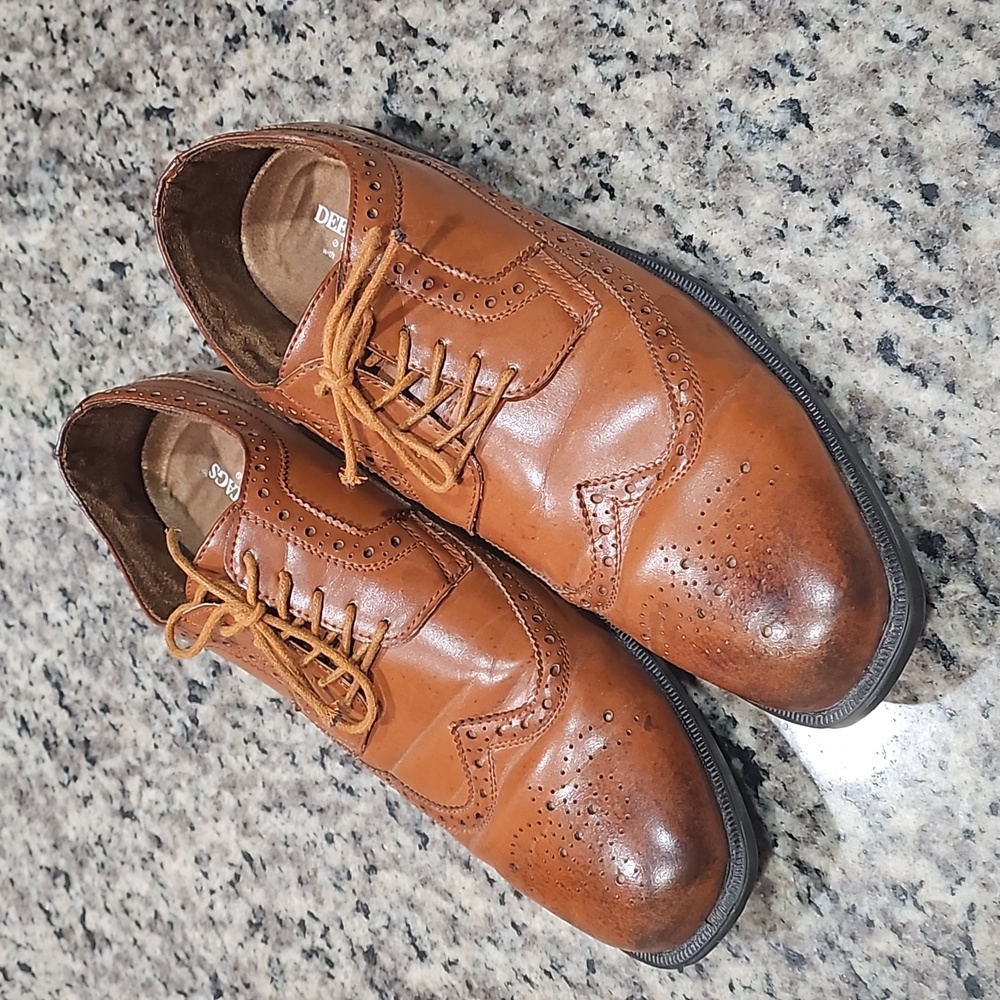 Deer Stags Ace Dress Wing-Tip Dress Comfort Oxford size 13w